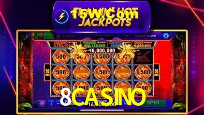 Jogos com bônus e suporte 24h na 8CASINO